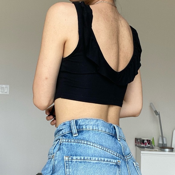 TOPSHOP Petite Ruched Tank - Picture 4 of 8